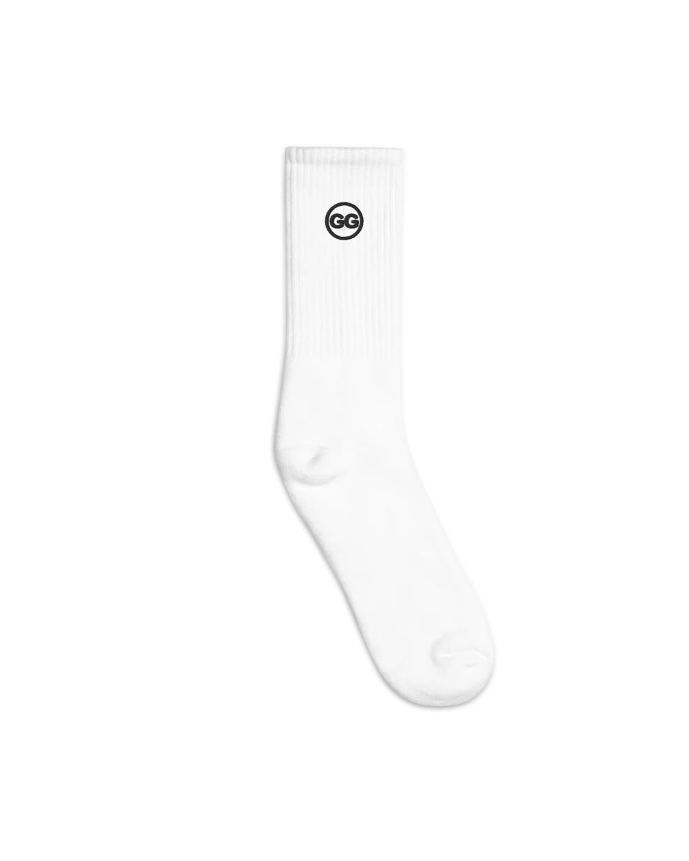 GG Socks (White), front