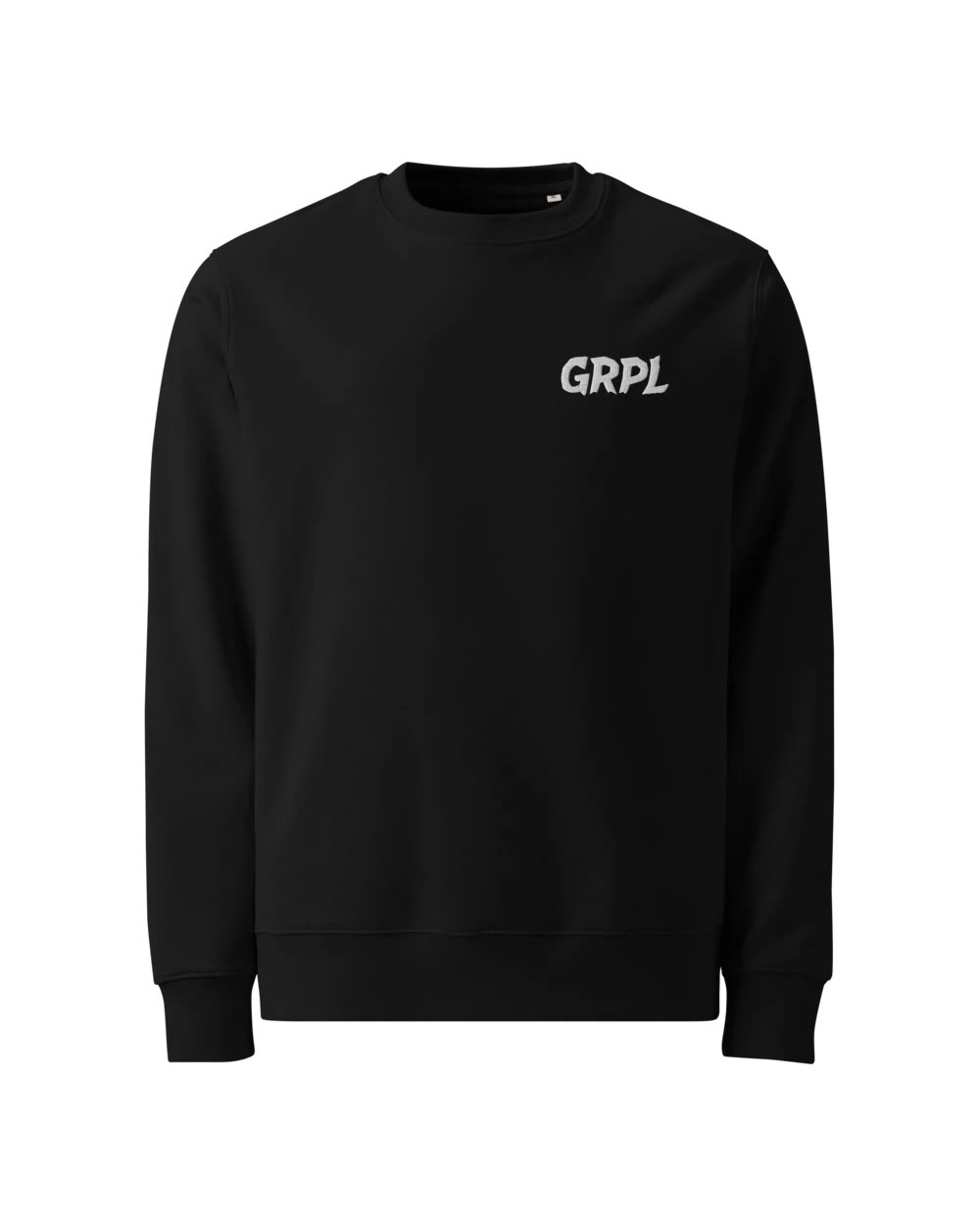 Sweatshirt (Black · embroidered), front