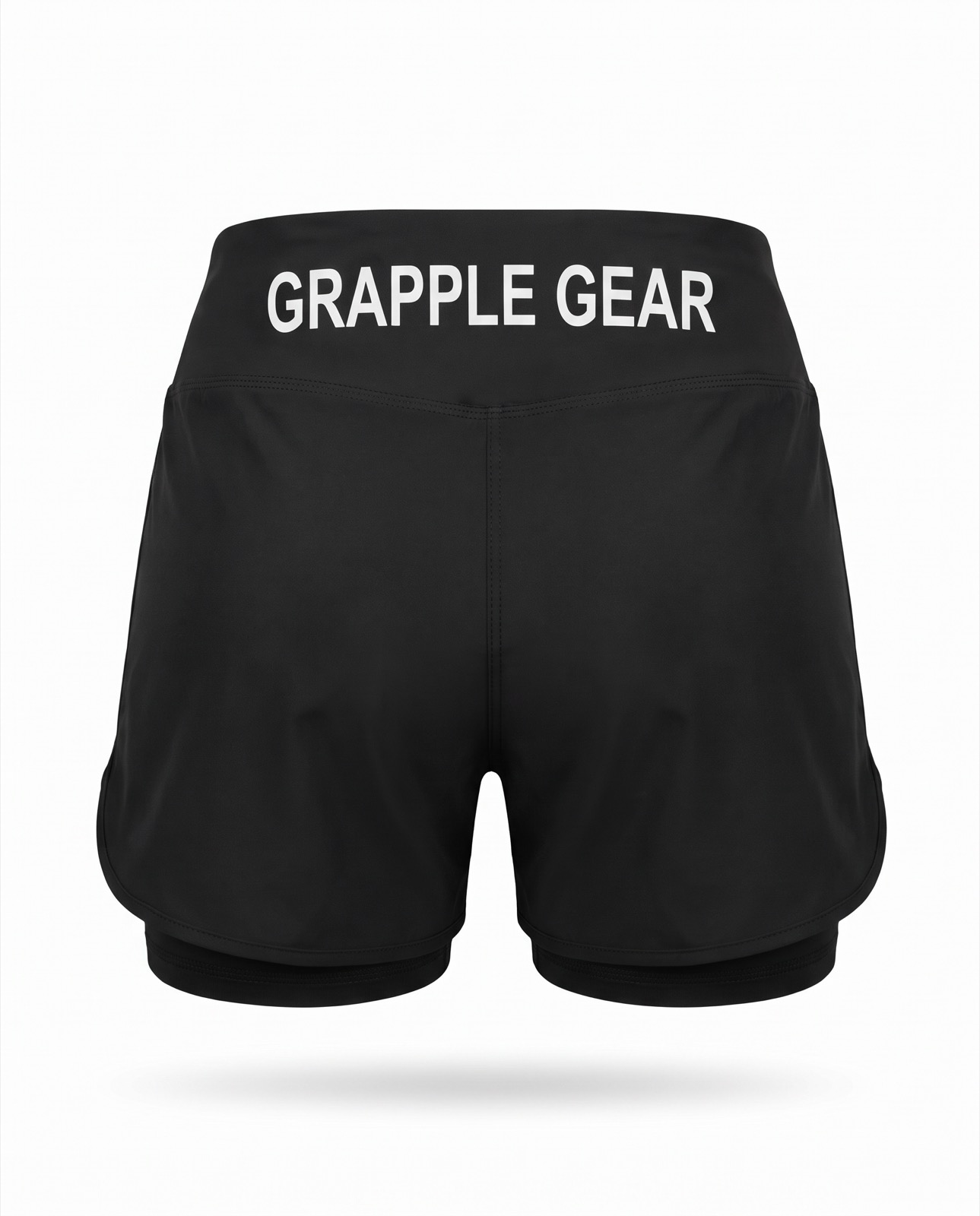 GRPL Fight Shorts (Women's black), back