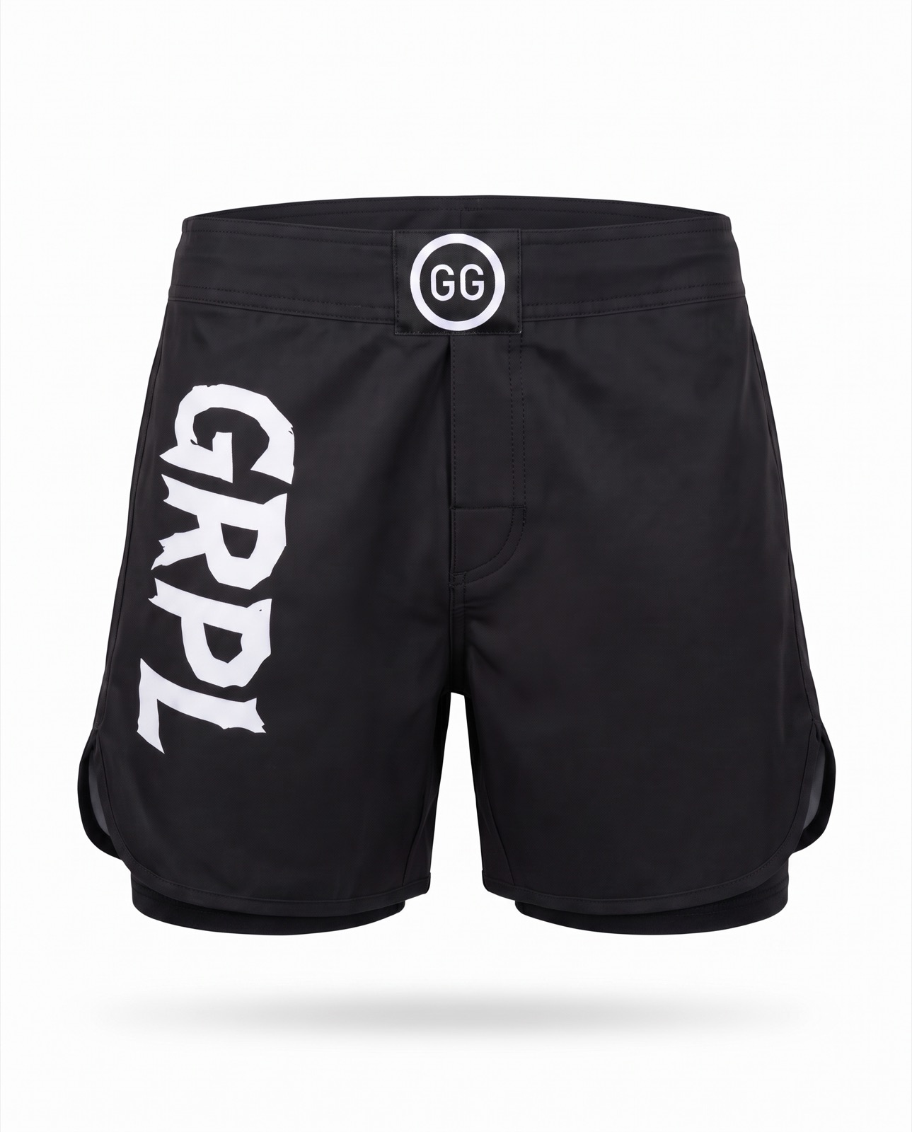 GRPL Fight Shorts (Women's black), front